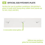 Champion Sports 3-Spike Pitcher's Plate