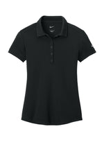 Nike Women's Dri-FIT Players Modern Fit  Polo. - Black