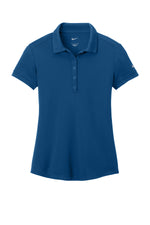 Nike Women's Dri-FIT Players Modern Fit  Polo. - Gym Blue