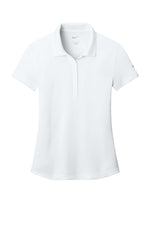 Nike Women's Dri-FIT Players Modern Fit  Polo. - White