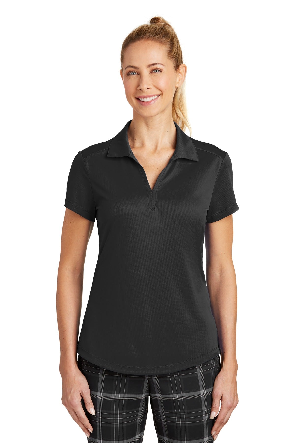 Nike Women's Dri-FIT Legacy Polo. - Black