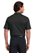 Nike Dri-FIT Embossed Tri-Blade Polo. - Black