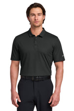 Nike Dri-FIT Embossed Tri-Blade Polo. - Black