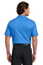 Nike Dri-FIT Embossed Tri-Blade Polo. - Brisk Blue