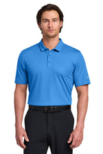 Nike Dri-FIT Embossed Tri-Blade Polo. - Brisk Blue