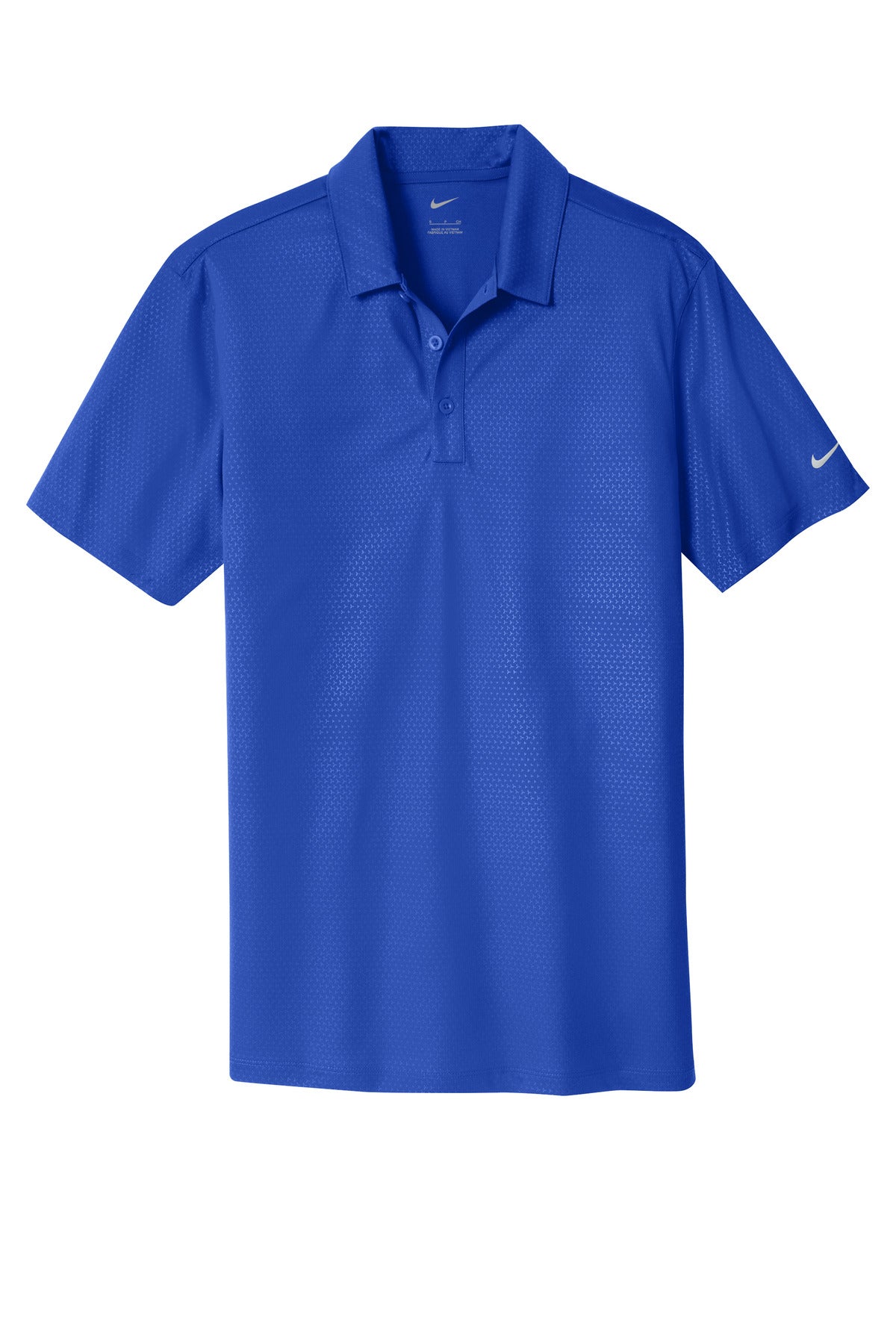 Nike Dri-FIT Embossed Tri-Blade Polo. - Old Royal