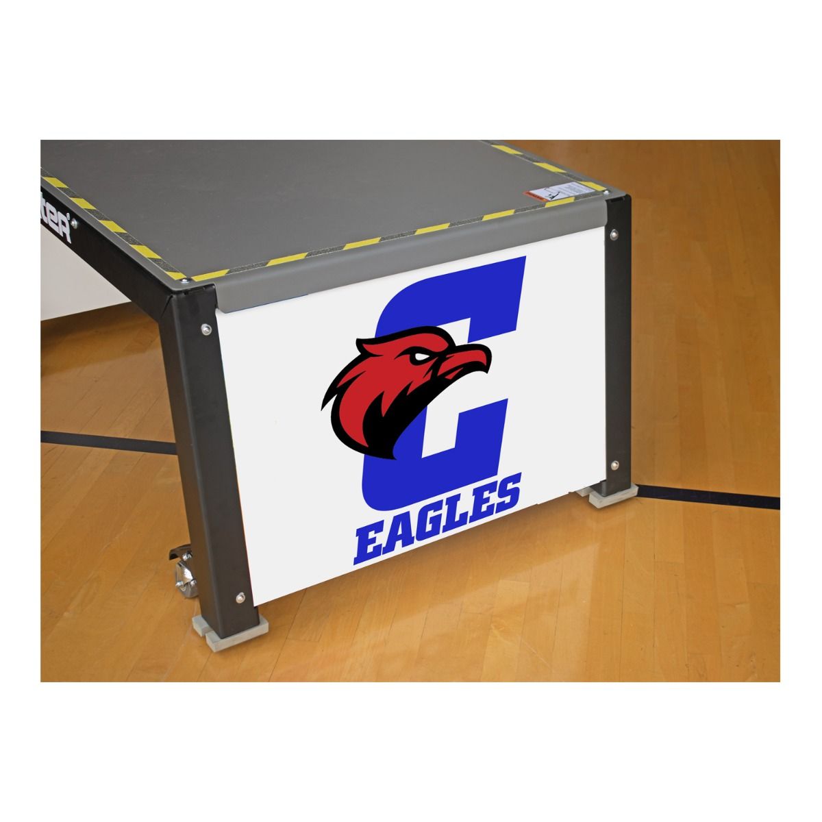 Porter Coaches Stand Plus; 44" X 36" X 24" Tall; With Custom Graphics
