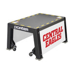 Porter Coaches Stand Plus; 44" X 36" X 24" Tall; With Custom Graphics