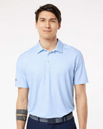 Men's Ultimate365 Diamond Dot Print Polo - Glow Blue/ White/ Navy