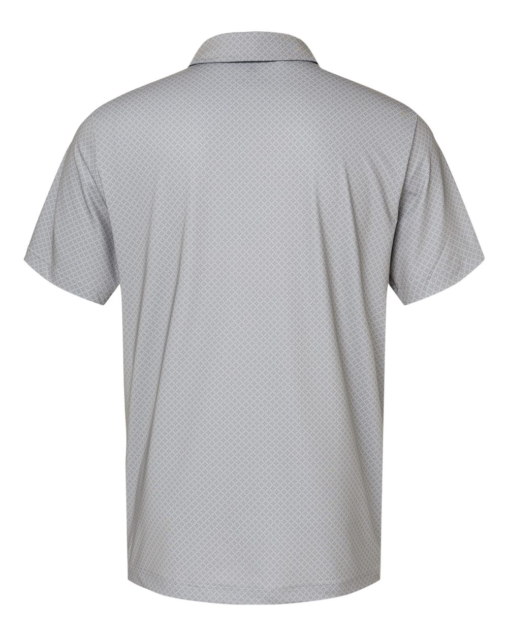 Men's Ultimate365 Diamond Dot Print Polo - Grey Three/ Team Royal/ Navy