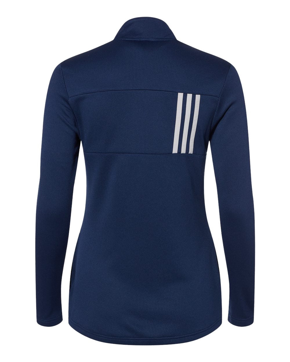 Women's 3-Stripes Double Knit Full-Zip Jacket - Team Navy Blue/ Grey Two
