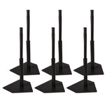 Champion Sports Deluxe Batting Tee - Set of 6