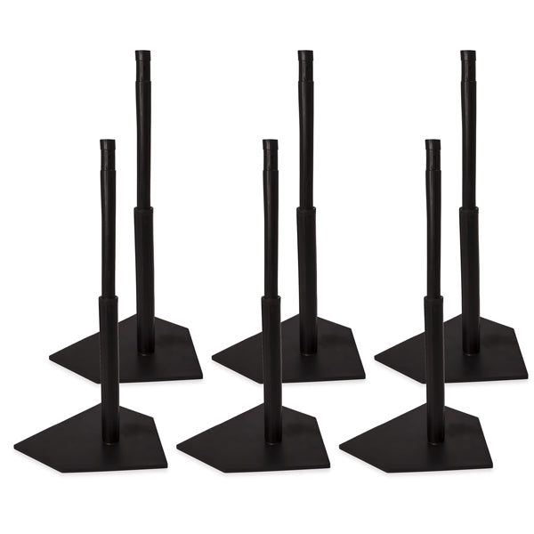 Champion Sports Deluxe Batting Tee - Set of 6