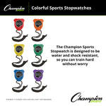 Champion Sports Precision Digital Stopwatch