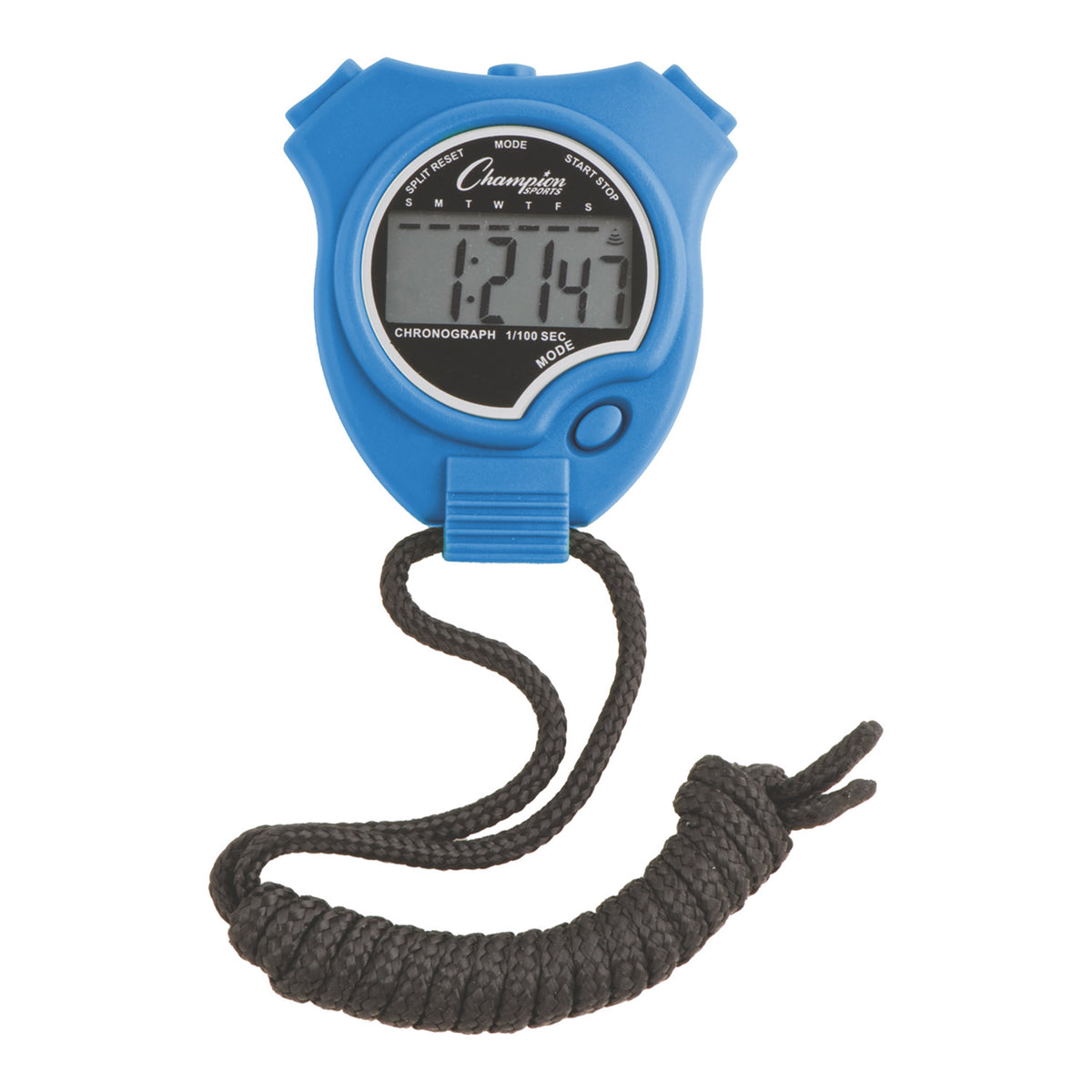 Champion Sports Precision Digital Stopwatch - Blue