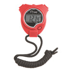 Champion Sports Precision Digital Stopwatch - Red