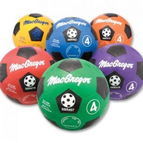 Athletic Connection Multi-Color Size 4 Soccer Ball Pack