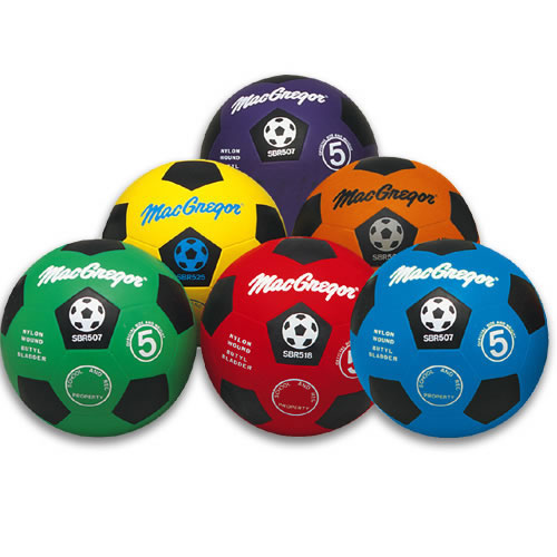 Athletic Connection Multi Color Size 5 Soccer Ball Pack