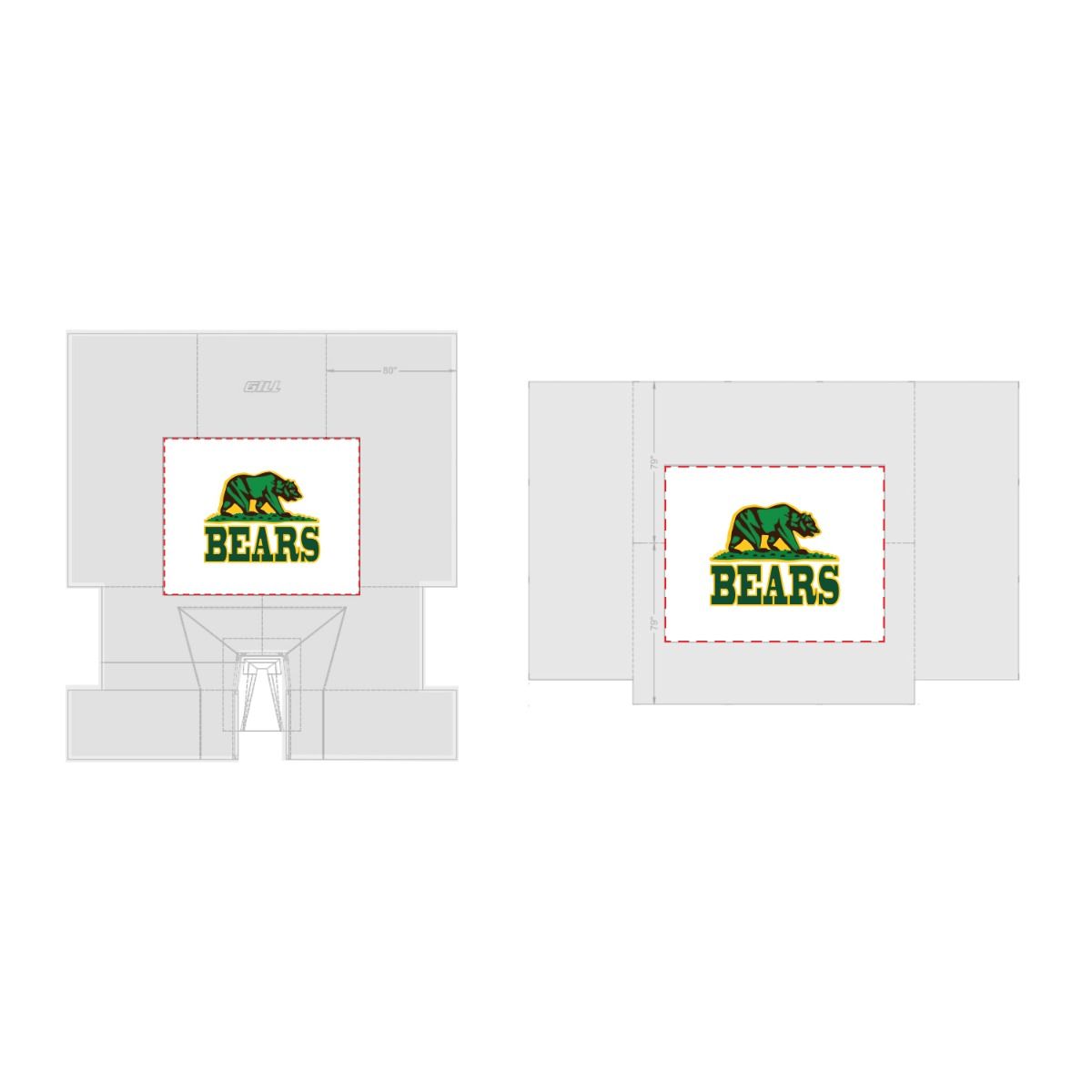 Gill Custom Graphic; 60" X 60"; Landing System Weather Cover