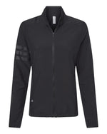 Women's Wind Resistant Full-Zip Jacket - Black/ Black