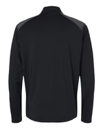 Men's Ultimate365 Lightweight Shoulder Stripe Quarter-Zip Pullover - Black