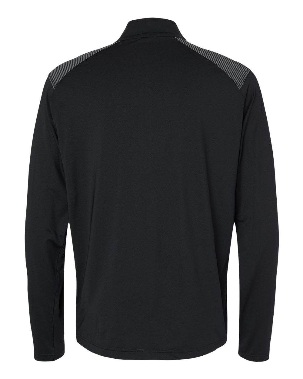 Men's Ultimate365 Lightweight Shoulder Stripe Quarter-Zip Pullover - Black