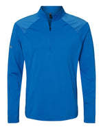 Men's Ultimate365 Lightweight Shoulder Stripe Quarter-Zip Pullover - Glory Blue