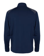 Men's Ultimate365 Lightweight Shoulder Stripe Quarter-Zip Pullover - Team Navy Blue