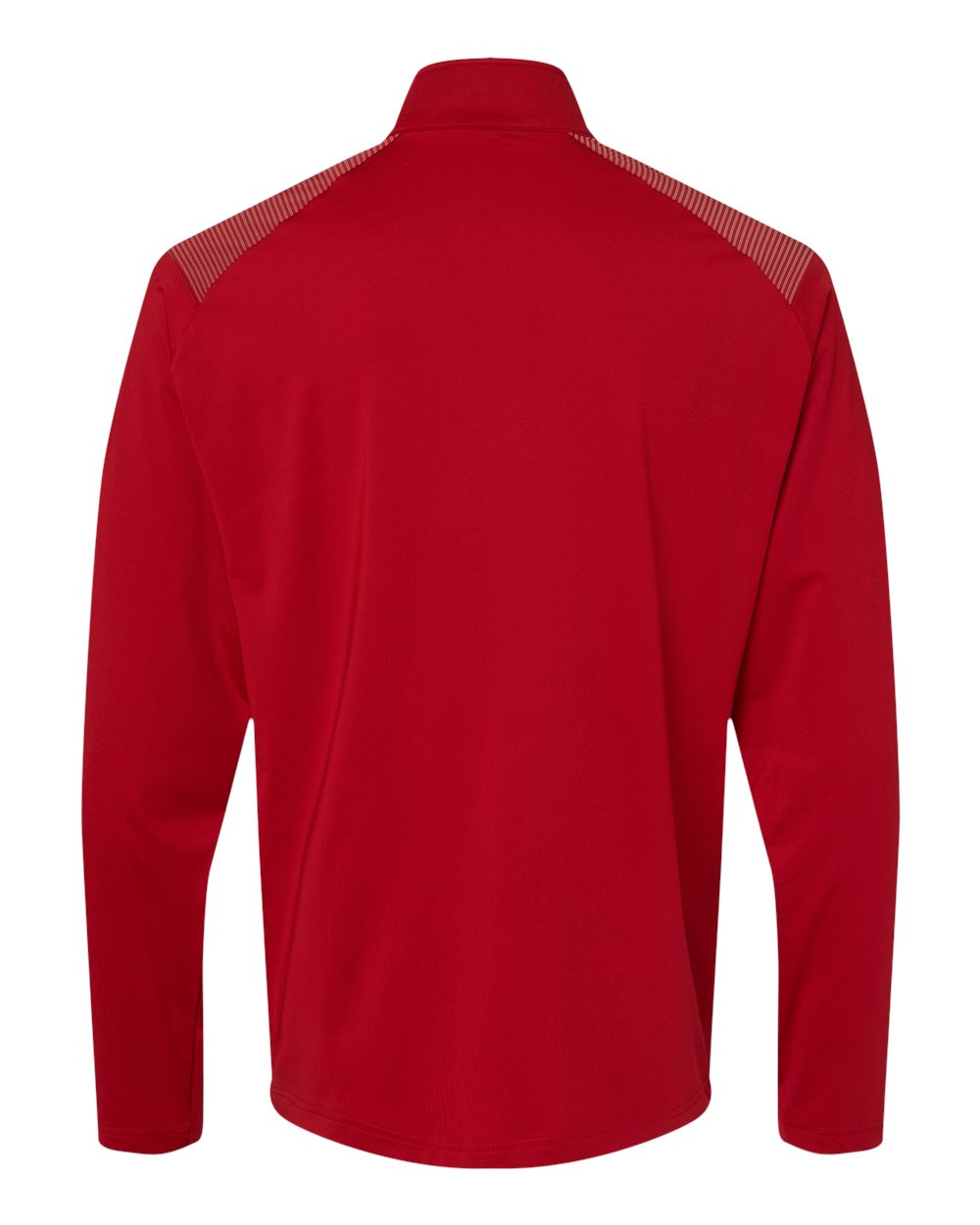 Men's Ultimate365 Lightweight Shoulder Stripe Quarter-Zip Pullover - Team Power Red