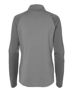 Women's Ultimate365 Lightweight Raglan Quarter-Zip Pullover - Grey Three