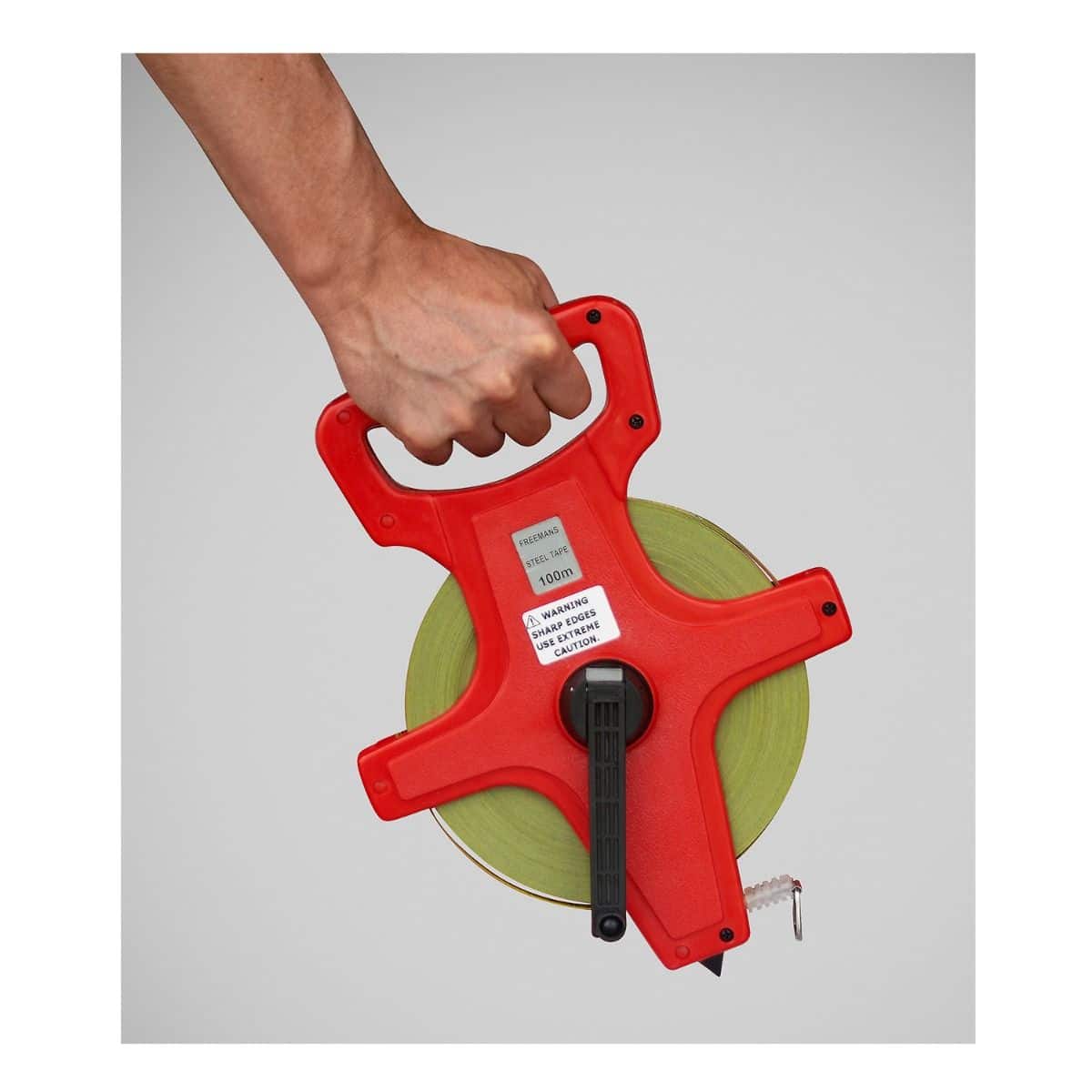 Gill Steel Measuring Tape; 330'/100M; Open Reel