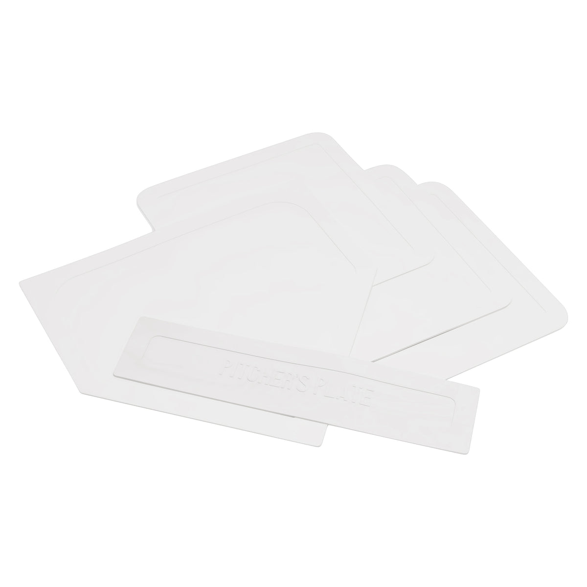 Champion Sports Indoor/Outdoor Throwdown Base Set - White