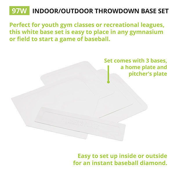 Champion Sports Indoor/Outdoor Throwdown Base Set