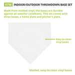 Champion Sports Indoor/Outdoor Throwdown Base Set