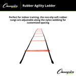 Champion Sports Rubber Agility Ladder
