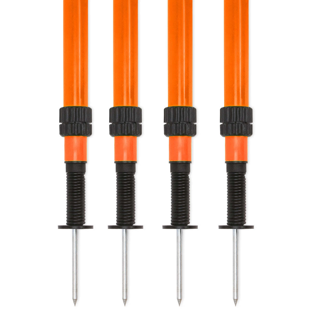 Champion Sports Adjustable Agility Pole Set - Set of 4