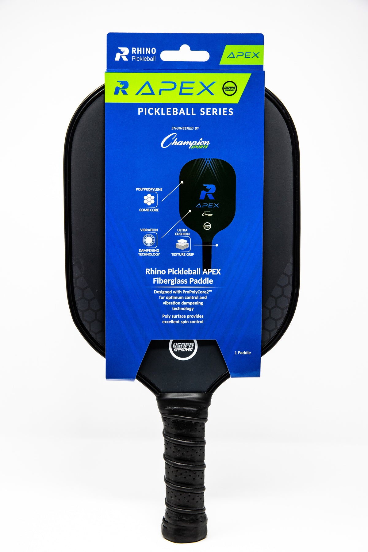 Champion Sports Rhino Pickleball Apex Paddle