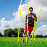 Champion Sports Outdoor Agility Pole Set - Set of 4