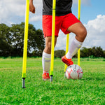 Champion Sports Outdoor Agility Pole Set - Set of 4