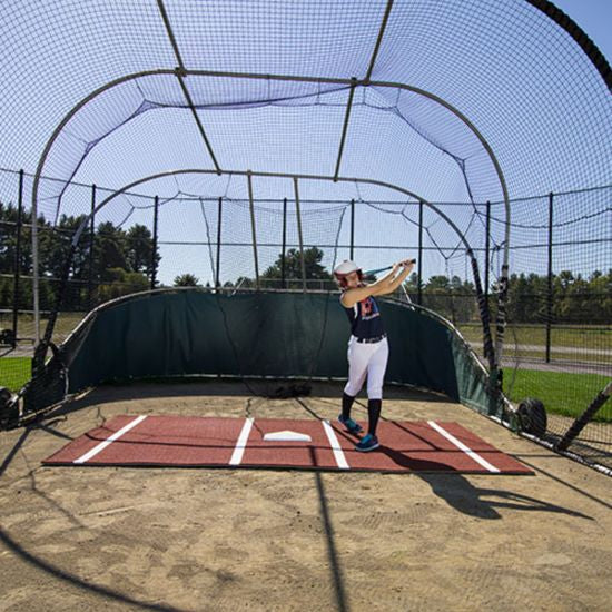 On-Deck Sports 12' x 7' Softball Batting Mat Pro (Lined)