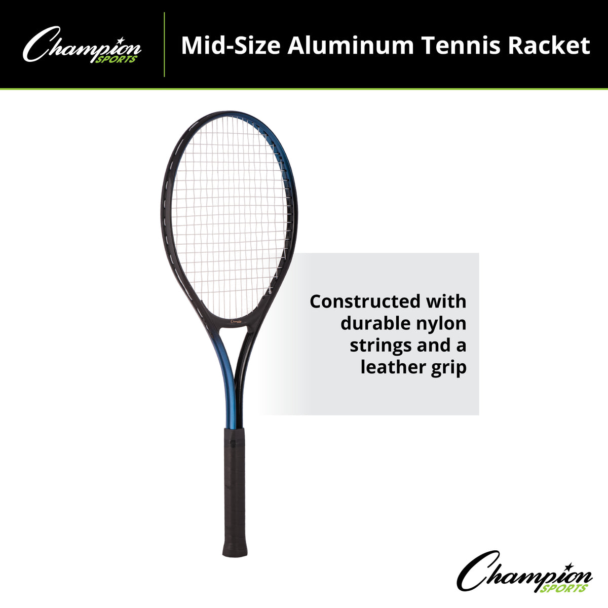 Champion Sports Aluminum Tennis Racket