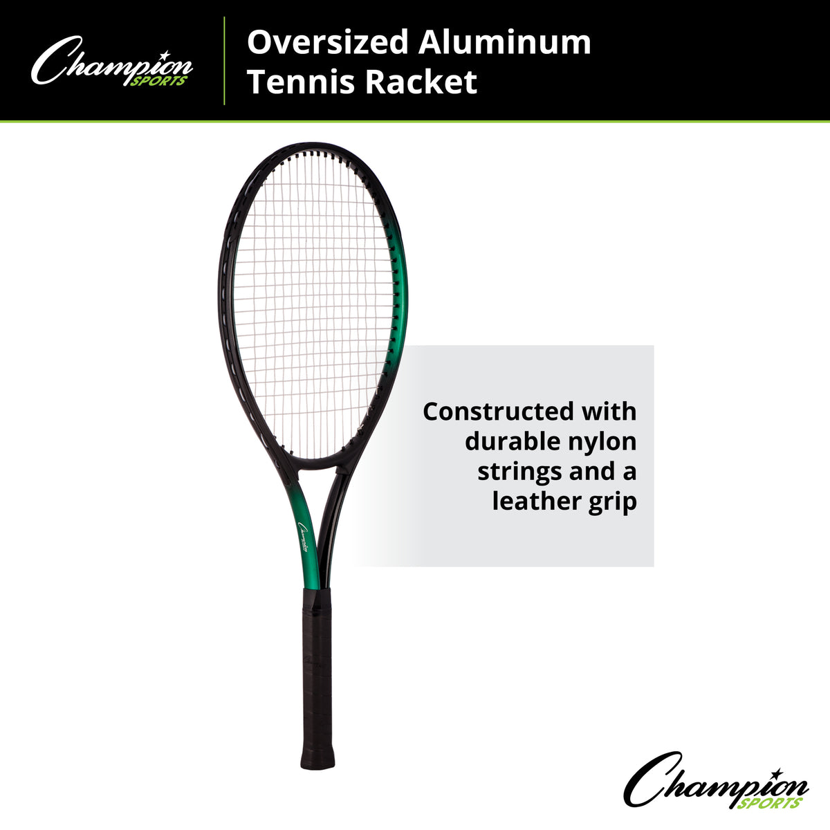 Champion Sports Aluminum Tennis Racket