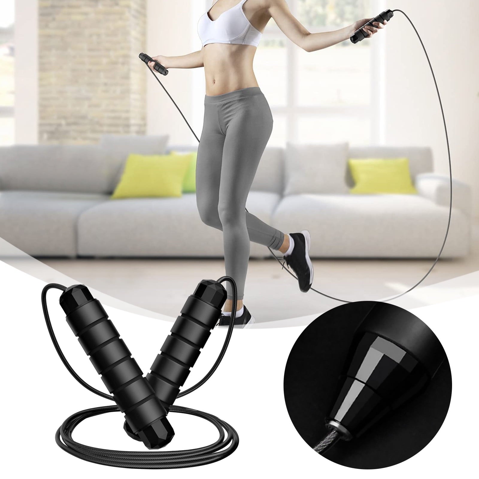 US Games 7' Handleless Jump Rope Set of 6