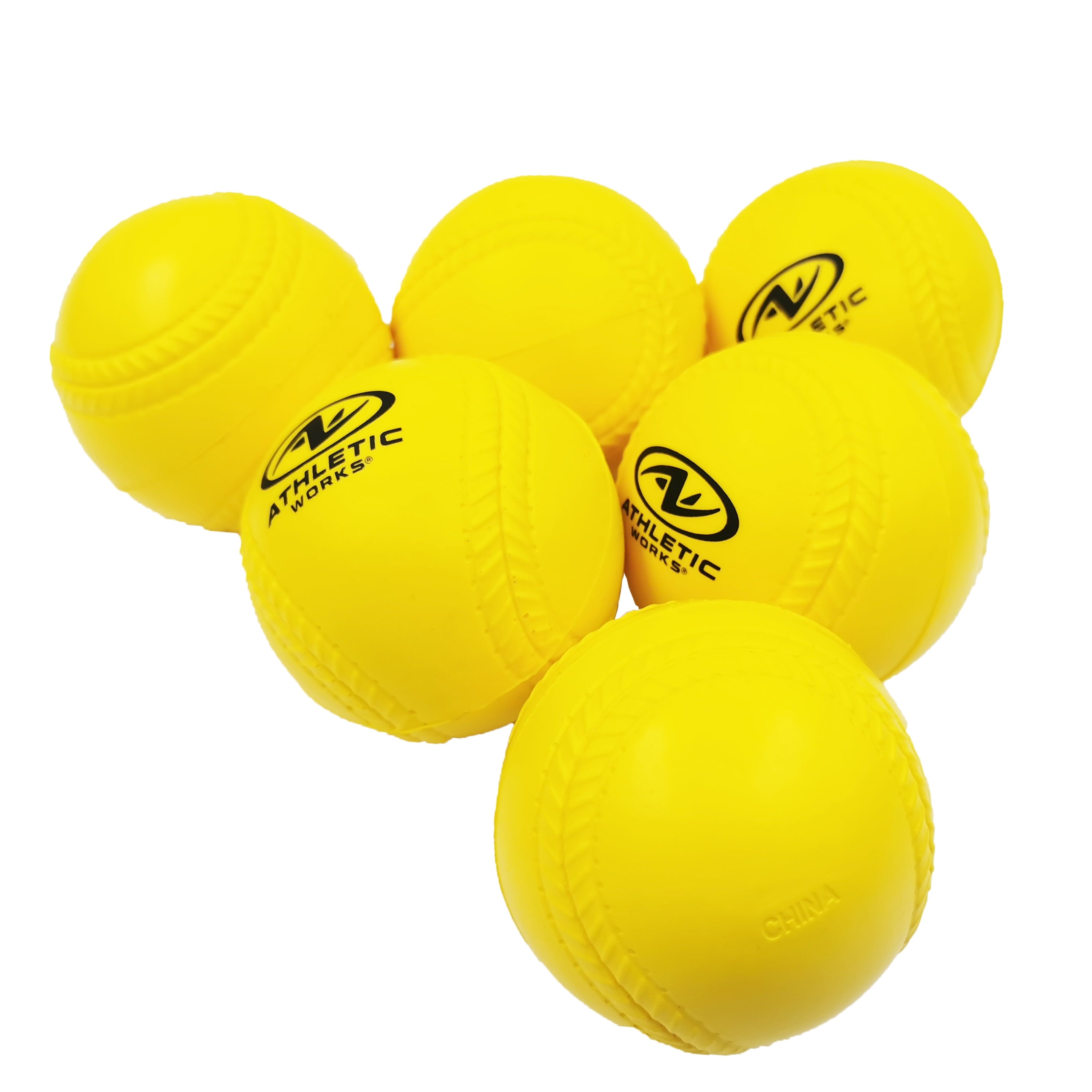 BSN SPORTS Flex Funballs - Baseball Size - Color My Class (Set of 6)