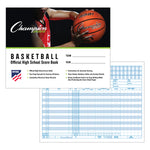 Champion Sports NFHS Approved Basketball Score Book