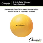 Champion Sports Rhino Skin Molded Foam Ball