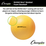 Champion Sports Rhino Skin Molded Foam Ball