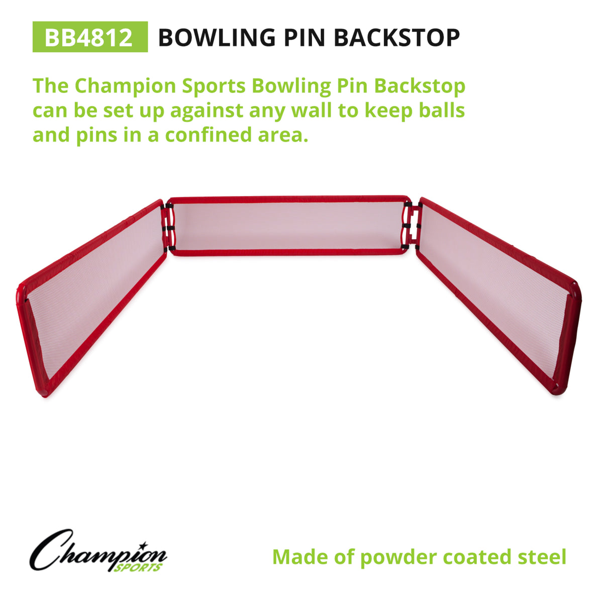 Champion Sports Bowling Pin Backstop