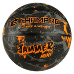 Champro Jammer Mini Rubber Basketball - Optic Orange