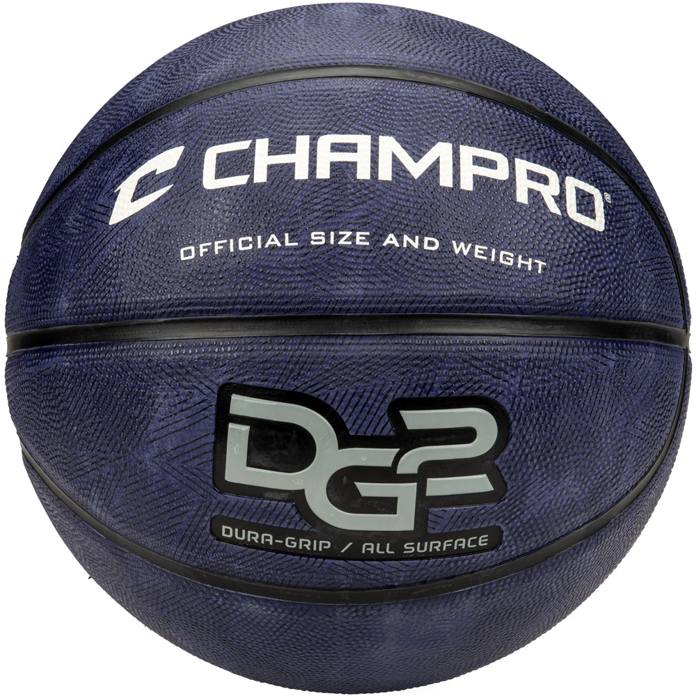 Champro Dura-Grip 230 Rubber Basketball - Purple
